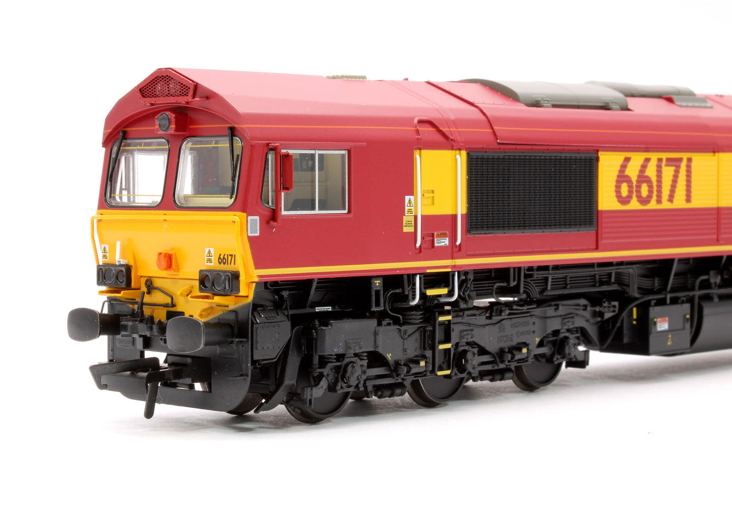 Class 66 EWS Maroon 66171 Diesel Locomotive