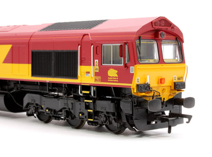 Class 66 EWS Maroon 66171 Diesel Locomotive