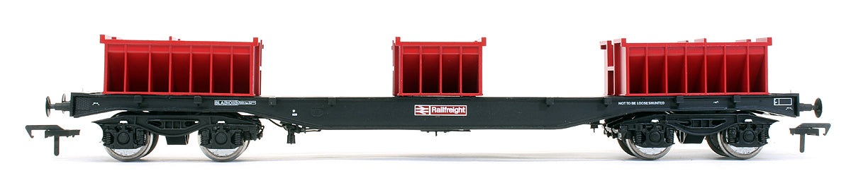 Pre-Owned Set Of 3 Railfreight BLA Bogie Steel Wagons - Rails Exclusive Edition