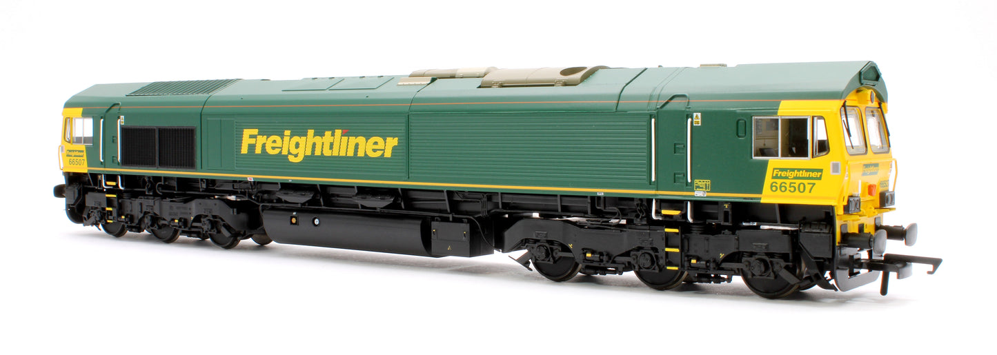 Pre-Owned Class 66 Freightliner Green/Yellow 66507 Diesel Locomotive