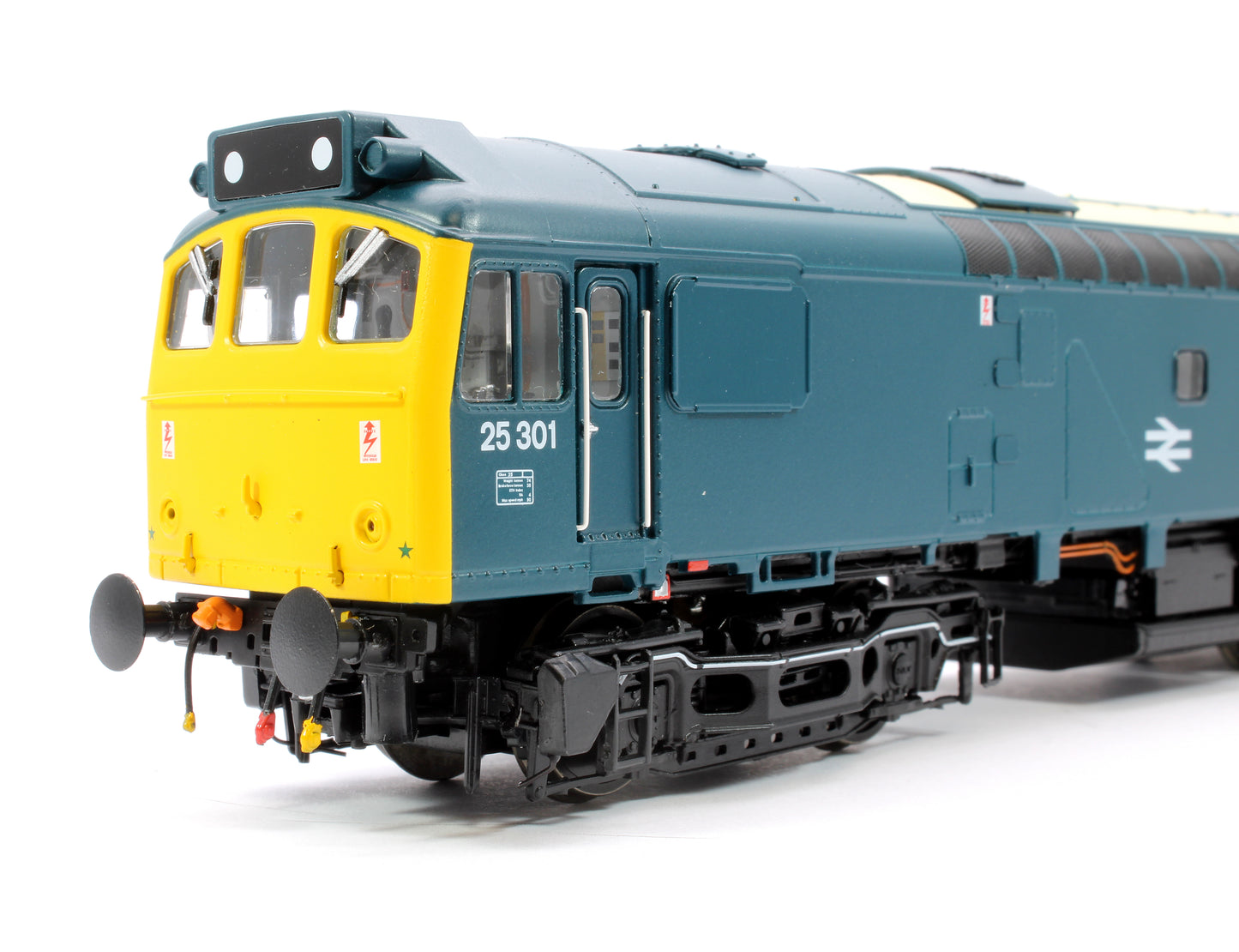 Class 25 BR Rail Blue 25301 (domino headcodes) Diesel Locomotive