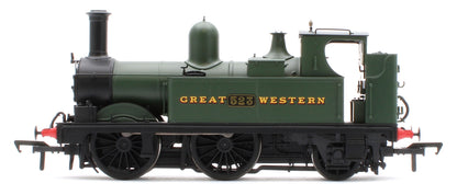 Pre-Owned 4S-517-004 GWR 517 Class 0-4-2 523 G.W. Green 'Great Western' Steam Locomotive DCC Fitted