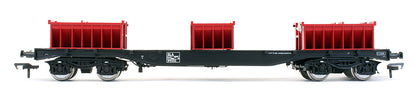 Pre-Owned Set Of 3 Railfreight BLA Bogie Steel Wagons - Rails Exclusive Edition