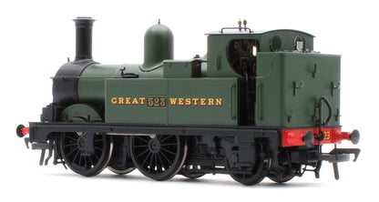 Pre-Owned 4S-517-004 GWR 517 Class 0-4-2 523 G.W. Green 'Great Western' Steam Locomotive DCC Fitted