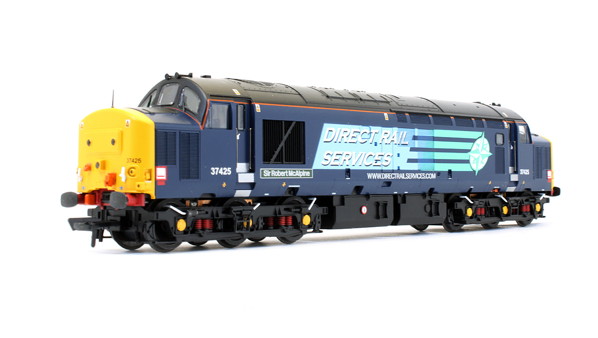 Pre-Owned Class 37425 'Sir Robert McAlpine / Concrete Bob' DRS Compass Diesel Locomotive - DCC Sound Fitted (Regional Exclusive Model)