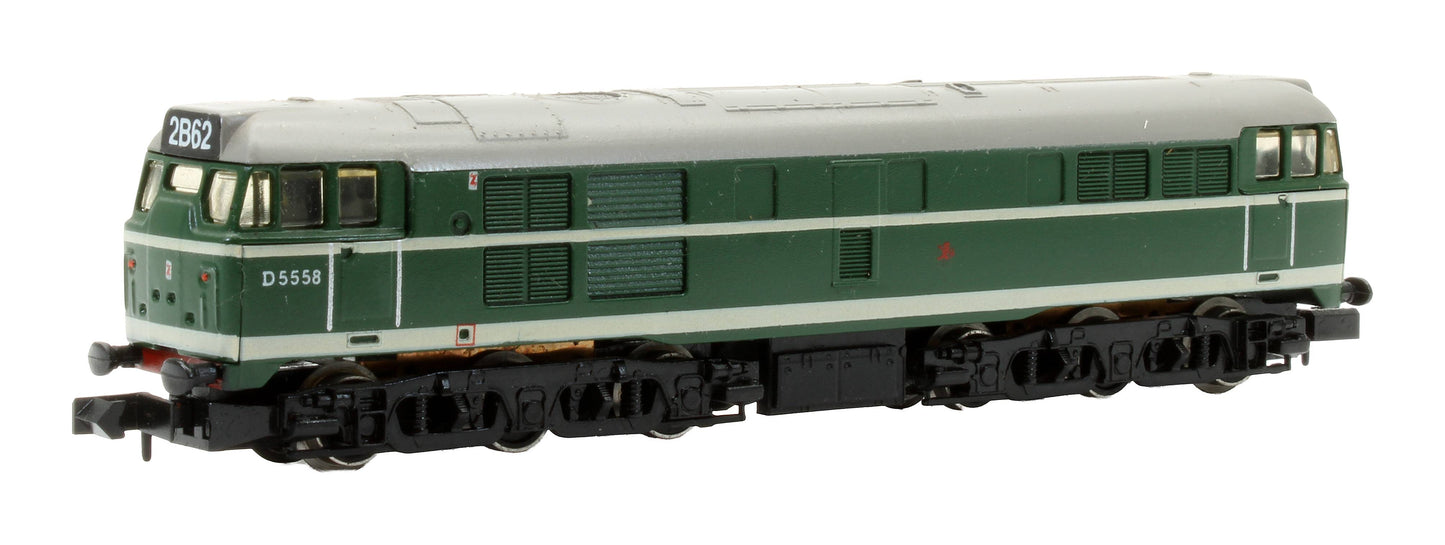 Pre-Owned 8064 Class 31 'D5558' BR Green Diesel Locomotive