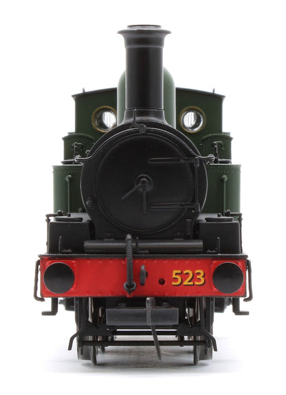 Pre-Owned 4S-517-004 GWR 517 Class 0-4-2 523 G.W. Green 'Great Western' Steam Locomotive DCC Fitted