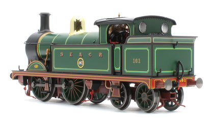 R30419 H Class 0-4-4T SECR Lined Green 161 Steam Locomotive