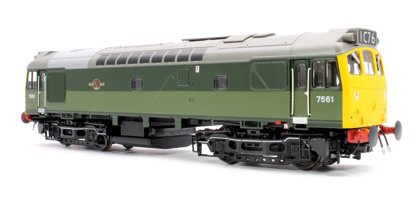 Class 25 BR two-tone green FYE 7561 Diesel Locomotive