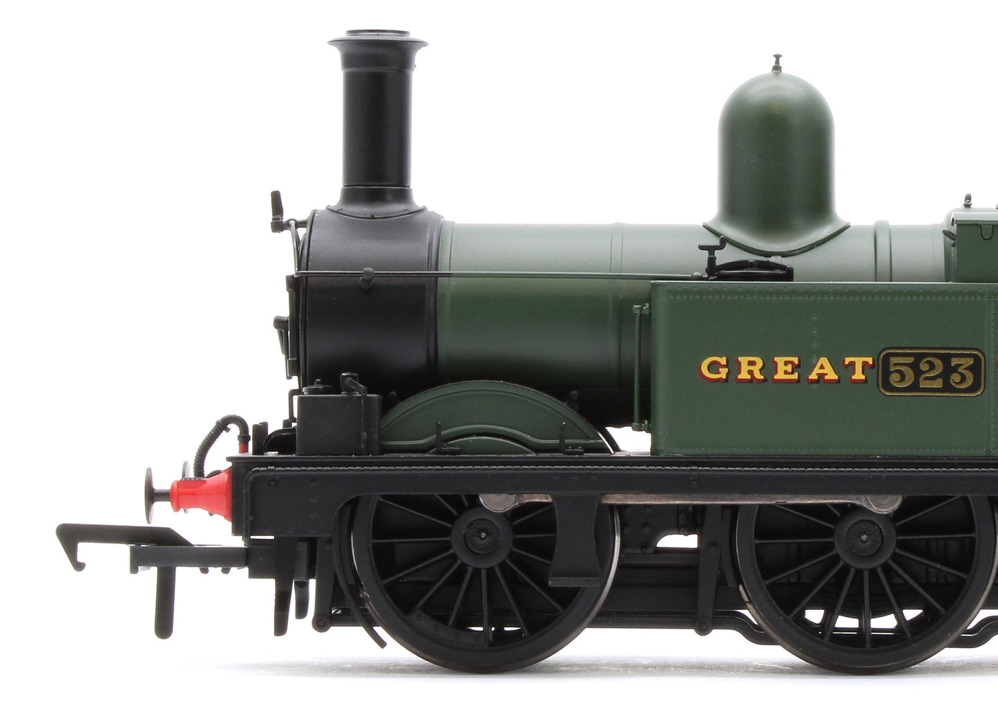 Pre-Owned 4S-517-004 GWR 517 Class 0-4-2 523 G.W. Green 'Great Western' Steam Locomotive DCC Fitted