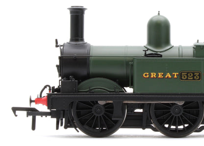 Pre-Owned 4S-517-004 GWR 517 Class 0-4-2 523 G.W. Green 'Great Western' Steam Locomotive DCC Fitted