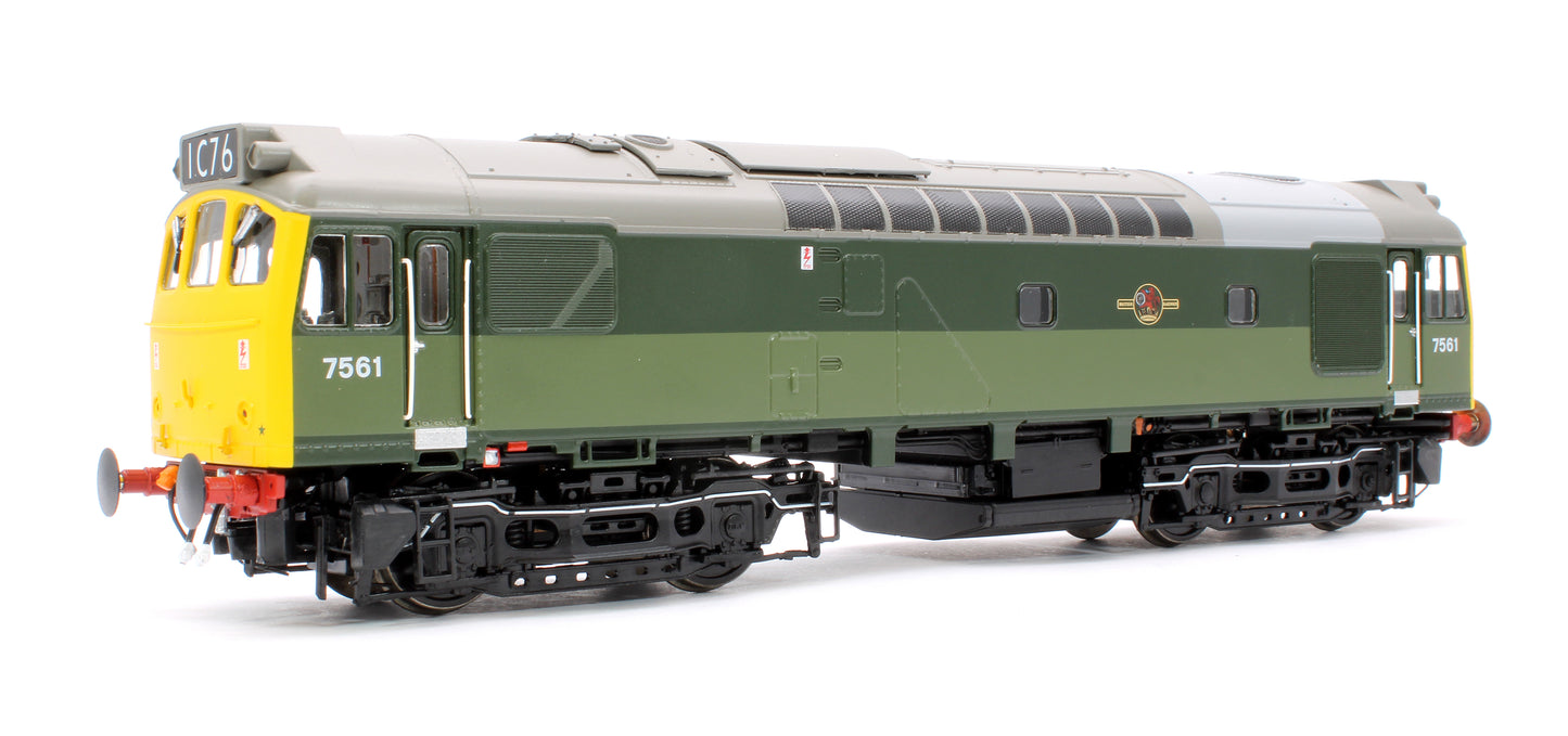 Class 25 BR two-tone green FYE 7561 Diesel Locomotive