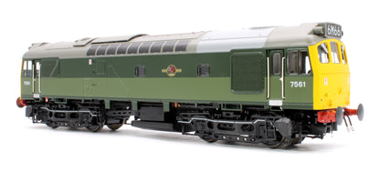 Class 25 BR two-tone green FYE 7561 Diesel Locomotive