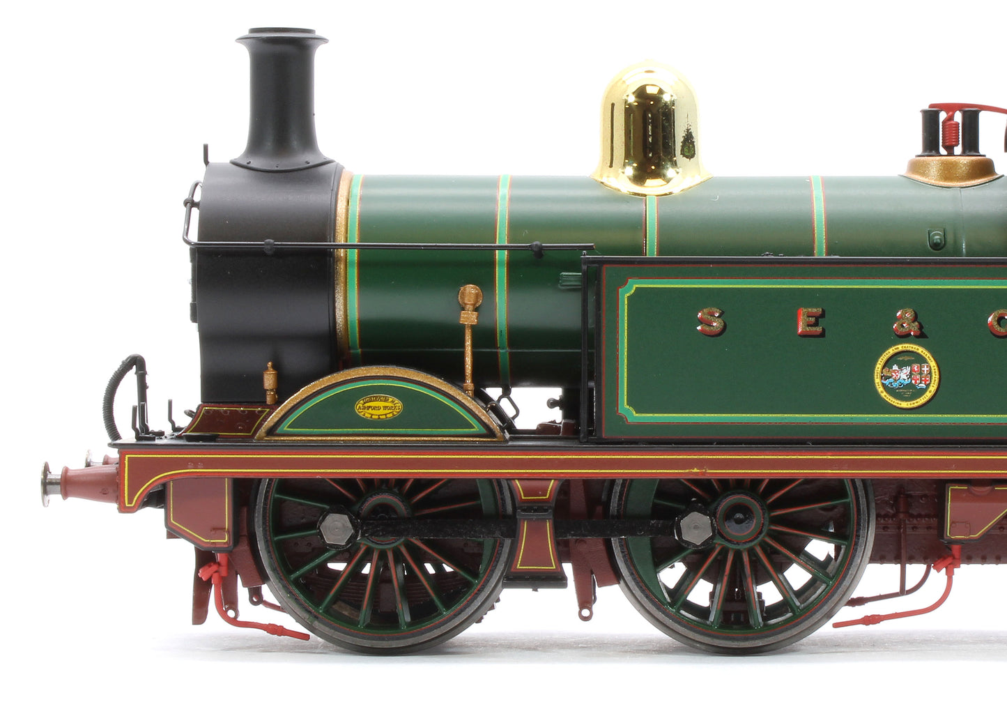 R30419 H Class 0-4-4T SECR Lined Green 161 Steam Locomotive