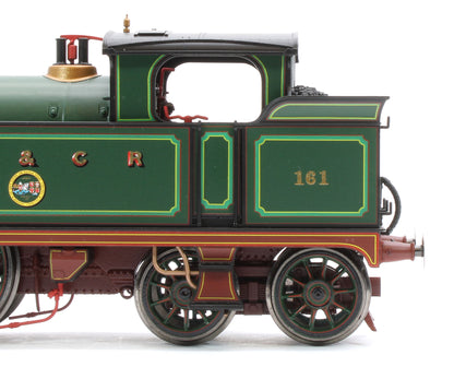 R30419 H Class 0-4-4T SECR Lined Green 161 Steam Locomotive