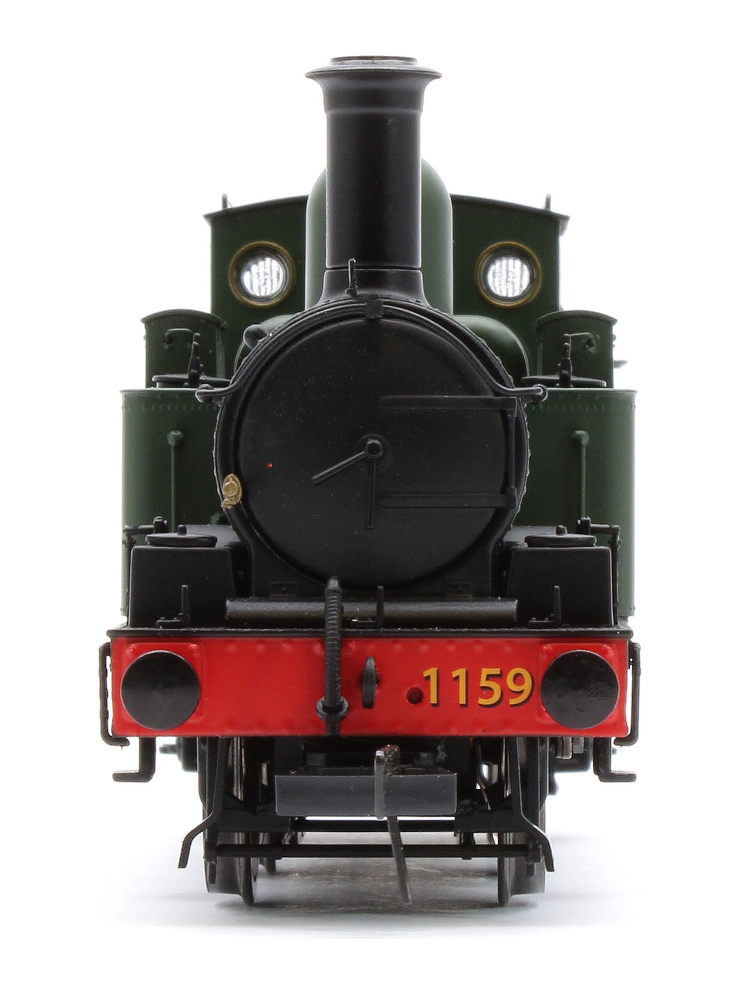 4S-517-005S GWR 517 Class 0-4-2 1159 G.W. Green 'Great Western' Steam Locomotive - DCC Sound