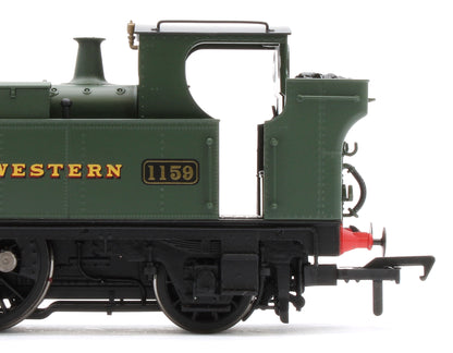 4S-517-005S GWR 517 Class 0-4-2 1159 G.W. Green 'Great Western' Steam Locomotive - DCC Sound