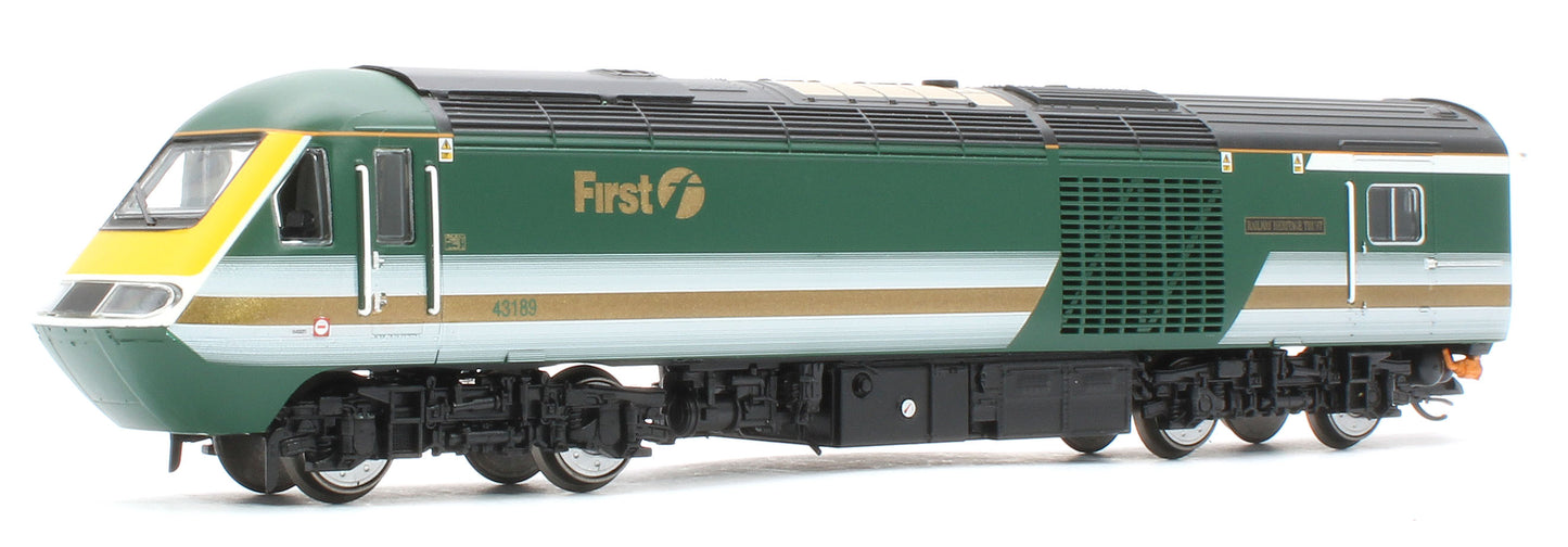 TT3050M First Great Western Class 43 HST 43189 Railway Heritage Trust & 43136 Train Pack