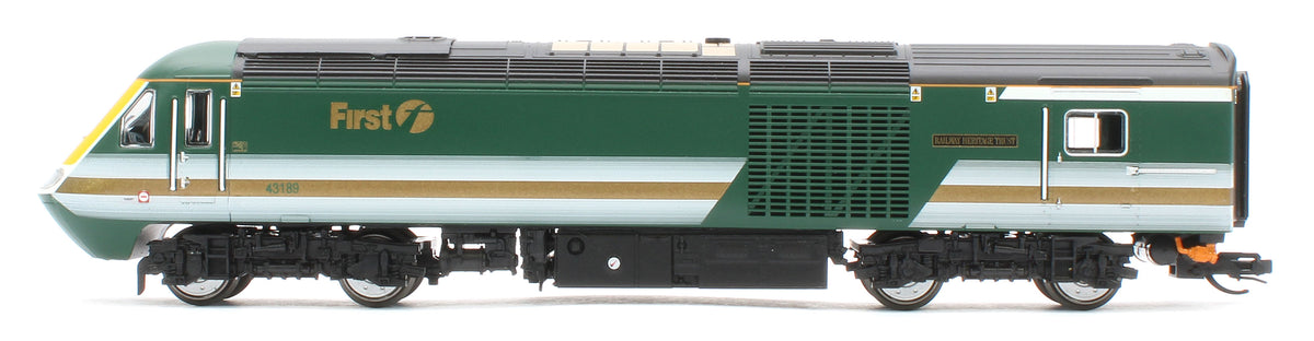 TT3050M First Great Western Class 43 HST 43189 Railway Heritage Trust & 43136 Train Pack