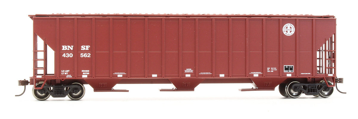 Pre-Owned Set Of 5 BNSF 54' FMC Covered Hopper Cars