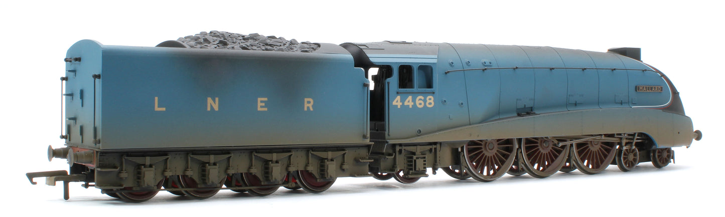R3371W Bespoke Weathered RailRoad A4 Class 4-6-2 4468 ‘Mallard’ LNER Garter Blue Steam Locomotive