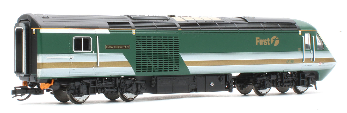 TT3050M First Great Western Class 43 HST 43189 Railway Heritage Trust & 43136 Train Pack