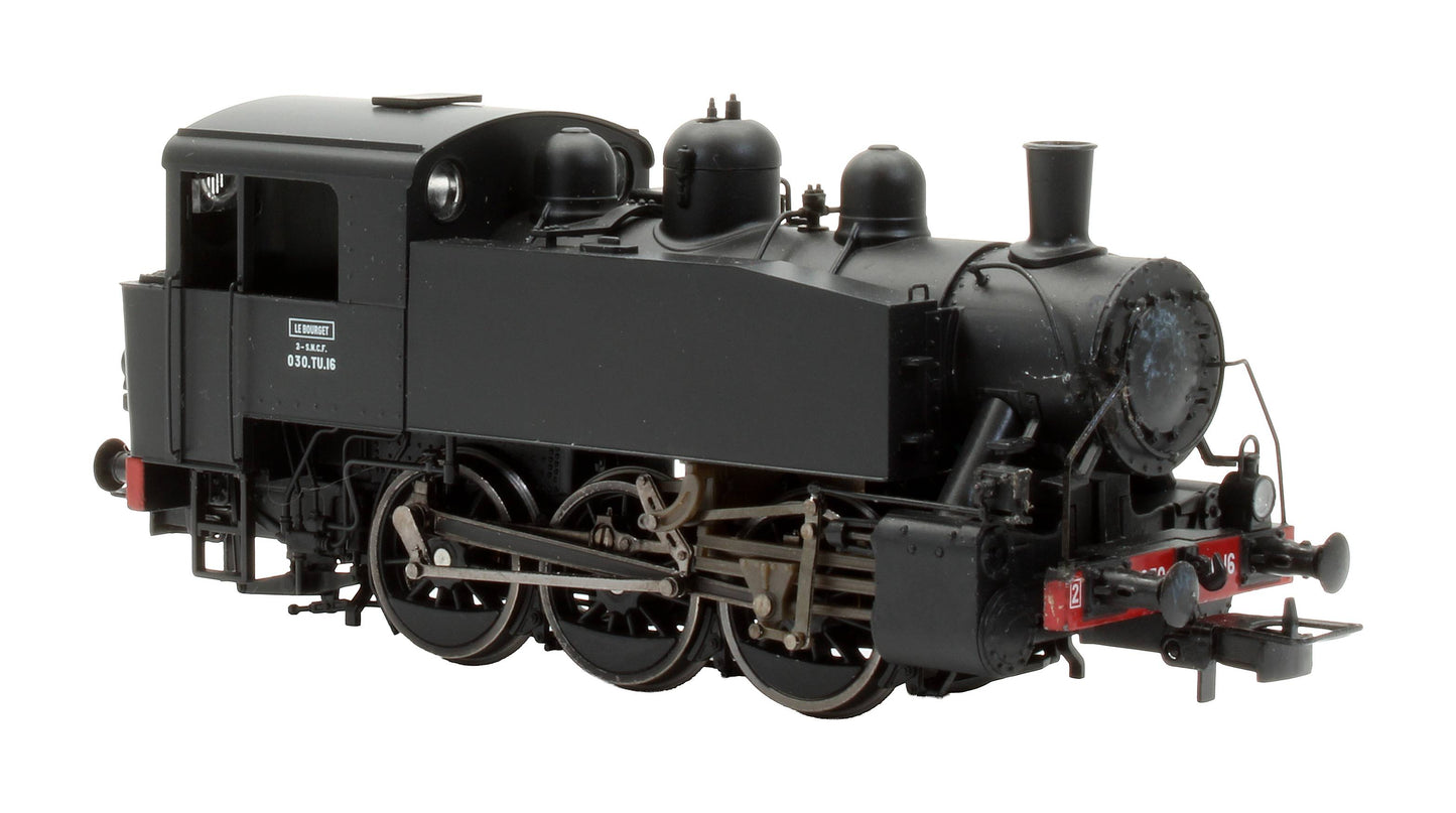 Pre-Owned Hj2260 Locomotive Vapeur 030 tu 16 Époque III SNCF Jouef