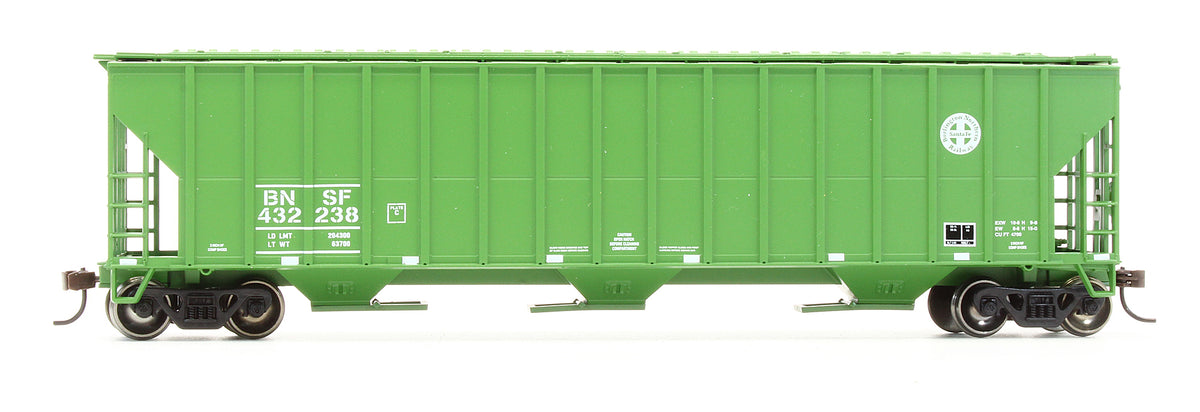 Pre-Owned Set Of 5 BNSF 54' FMC Covered Hopper Cars