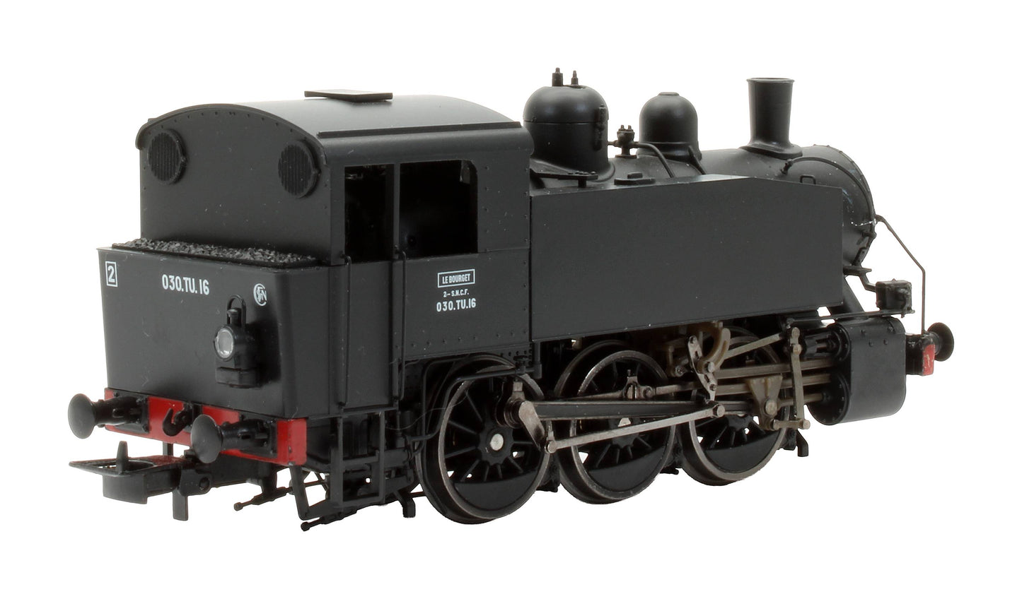 Pre-Owned Hj2260 Locomotive Vapeur 030 tu 16 Époque III SNCF Jouef