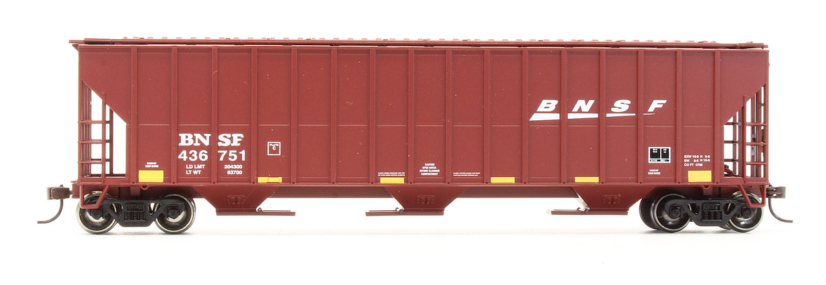 Pre-Owned Set Of 5 BNSF 54' FMC Covered Hopper Cars