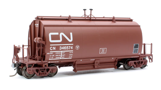 HO Long Barrel Ore Hopper: CN Mineral Brown – Single Car No.346574