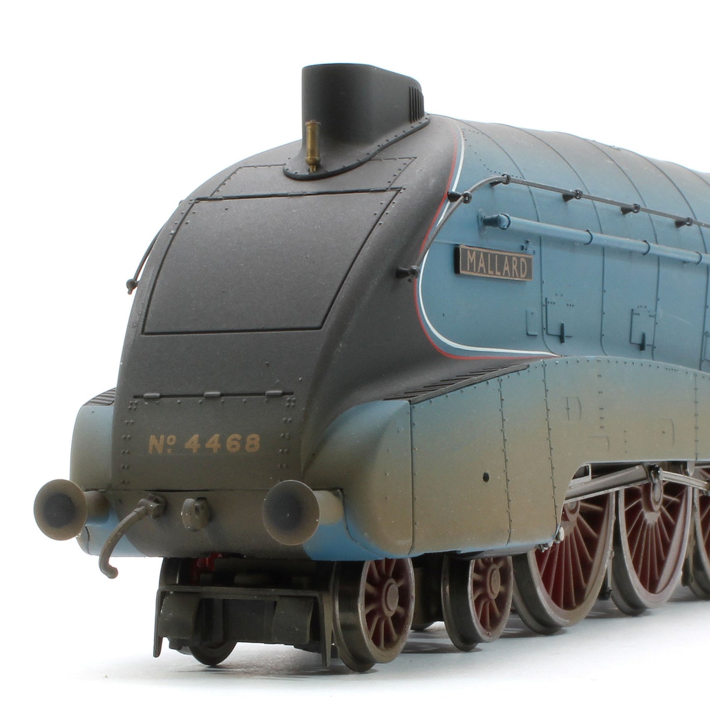 R3371W Bespoke Weathered RailRoad A4 Class 4-6-2 4468 ‘Mallard’ LNER Garter Blue Steam Locomotive