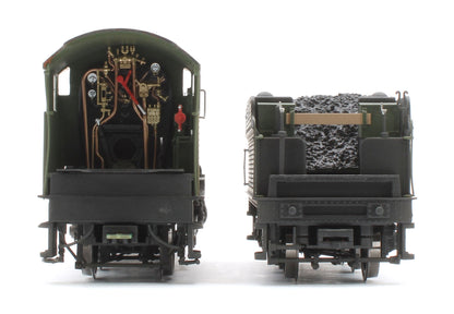 4S-001-013W Garsington Manor BR Lined Green Late Crest 78xx Manor Class 4-6-0 Steam Locomotive No.7817 - Heavy Weathered