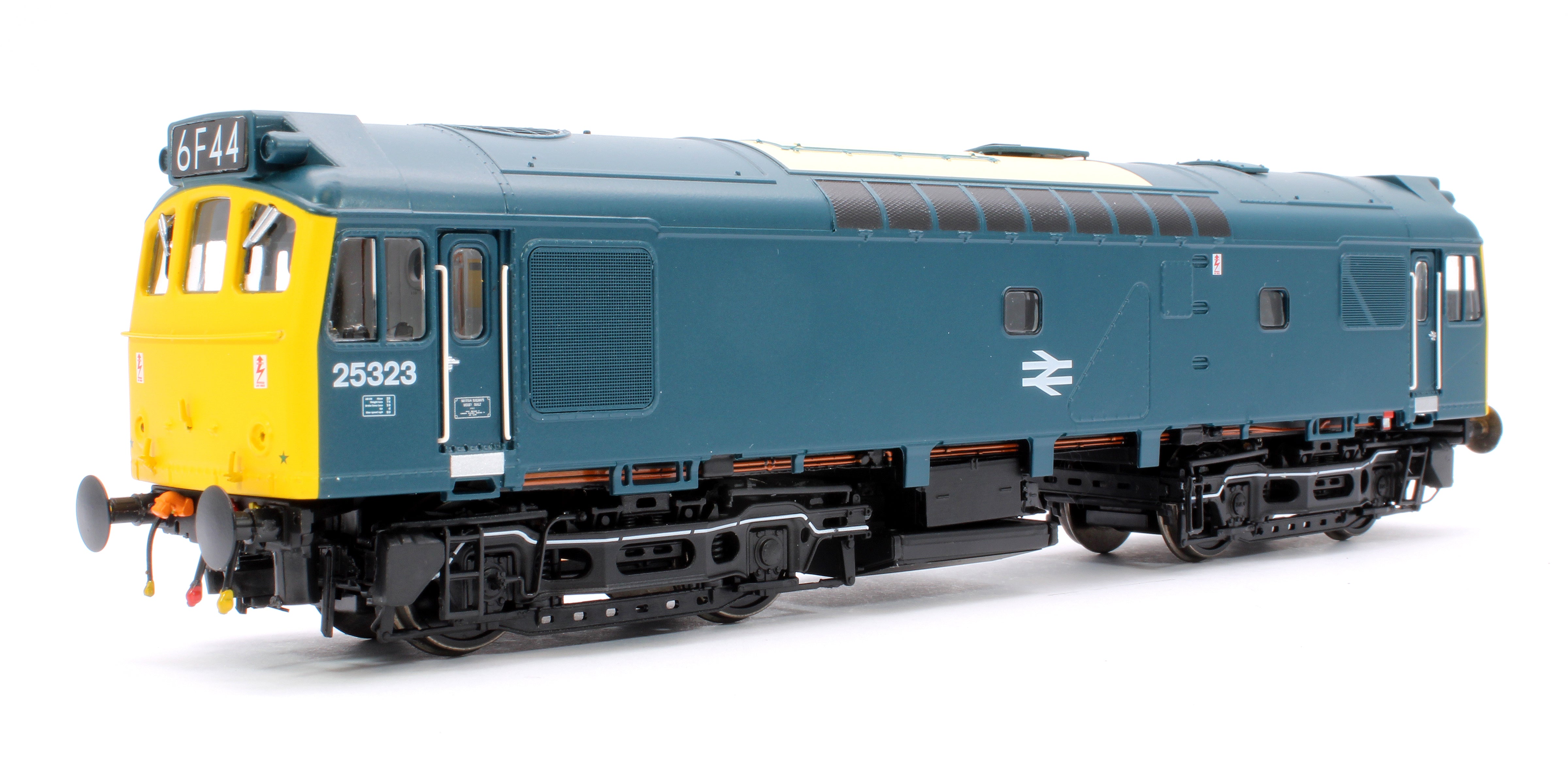 Heljan Class 25 BR Rail Blue 25323 (pre-1976) Diesel Locomotive – Rails ...