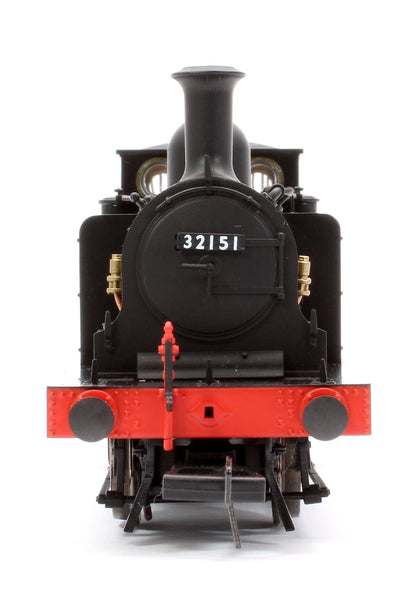 LBSCR Stroudley ‘E1’ 0-6-0T No. 32151 BR Lined Black (No Emblem) - Steam Tank Locomotive