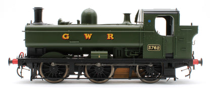 7S-007-015S Class 57xx Pannier 'GWR' Green 3762 - Steam Tank Locomotive - Sound Fitted