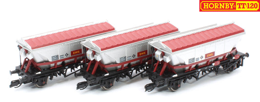 TT6084 CDA China Clay Hopper Wagon EWS Triple Pack