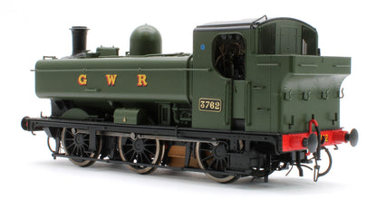 7S-007-015 Class 57xx Pannier 'GWR' Green 3762 - Steam Tank Locomotive