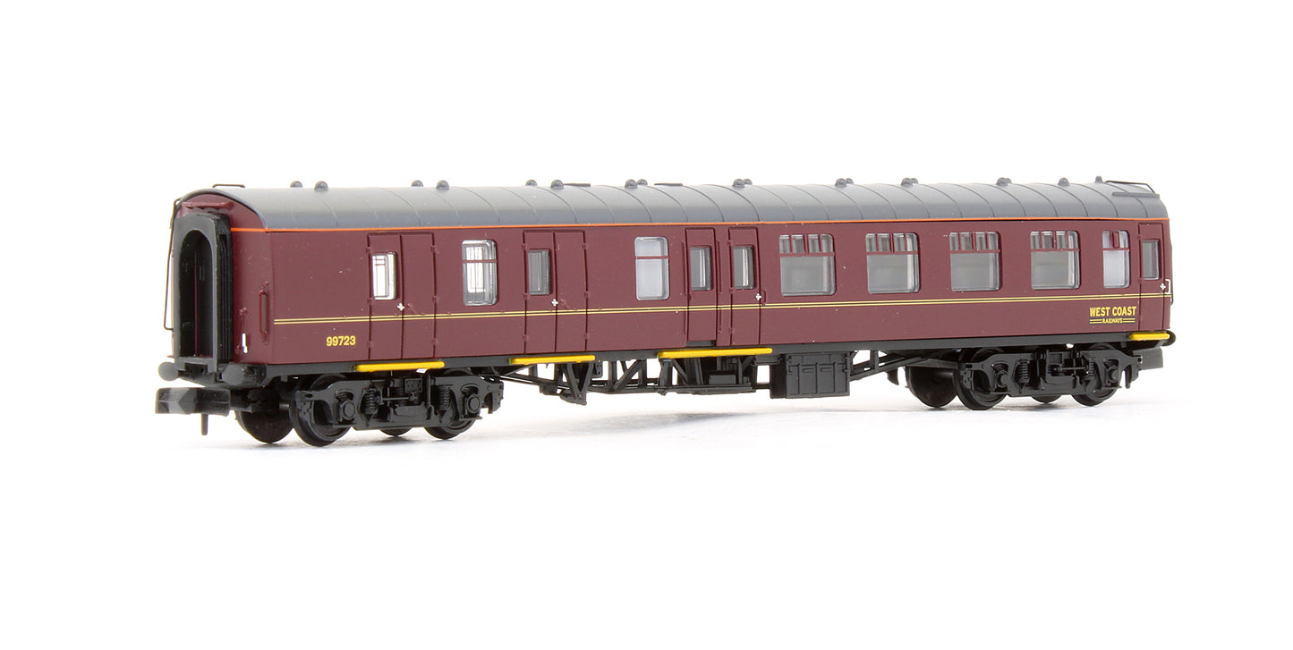 Pre-Owned BR Mk1 BSK Brake Second Corridor WCRC Maroon No.99723