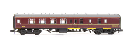 Pre-Owned BR Mk1 BSK Brake Second Corridor WCRC Maroon No.99723