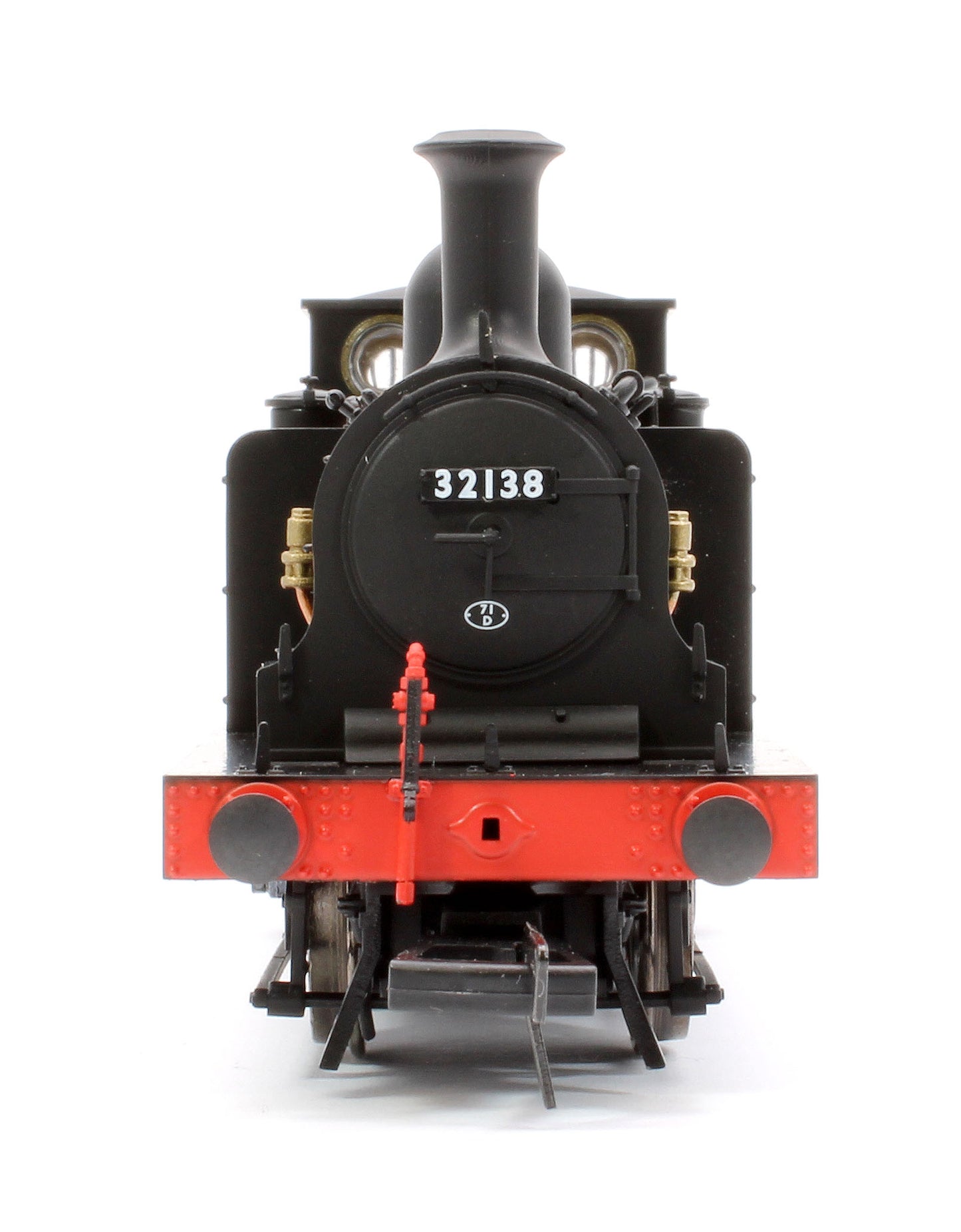 LBSCR Stroudley ‘E1’ 0-6-0T No. 32138 BR Unlined Black (Early Emblem) - Steam Tank Locomotive - DCC Sound