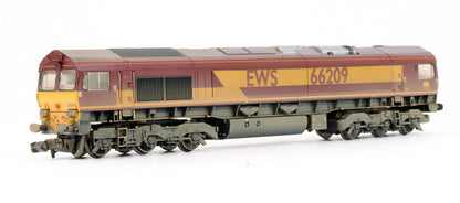 Pre-Owned Class 66209 EWS Diesel Locomotive (Weathered) - DCC Fitted