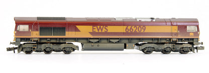 Pre-Owned Class 66209 EWS Diesel Locomotive (Weathered) - DCC Fitted