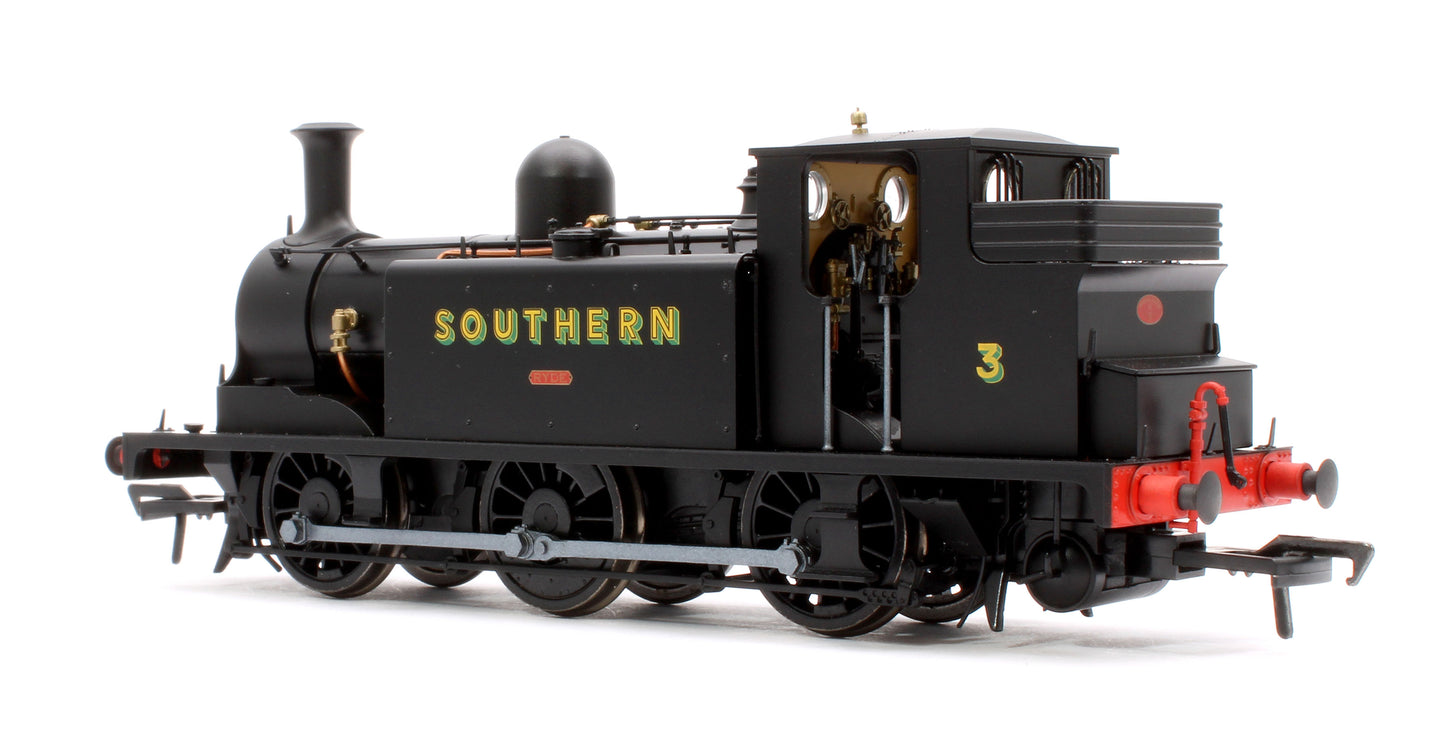 LBSCR Stroudley ‘E1’ 0-6-0T No. 3 Ryde, Southern Black, ‘Sunshine' Lettering - Steam Tank Locomotive