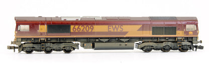 Pre-Owned Class 66209 EWS Diesel Locomotive (Weathered) - DCC Fitted