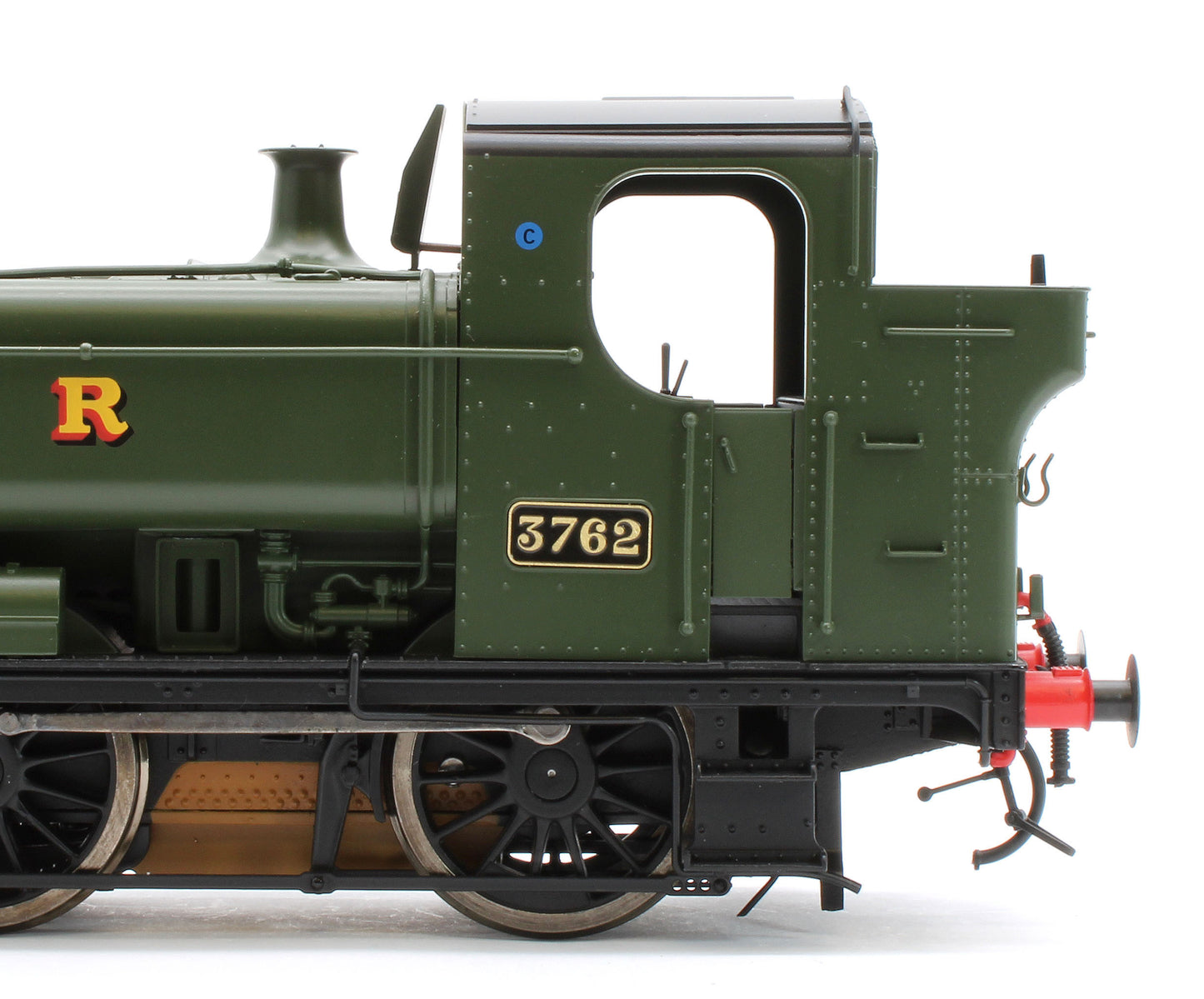 7S-007-015S Class 57xx Pannier 'GWR' Green 3762 - Steam Tank Locomotive - Sound Fitted