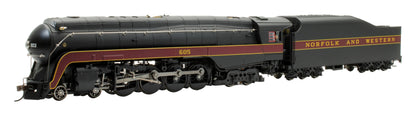 Pre-Owned 2552 Norfolk & Western Class J 4-8-4 Steam Locomotive - Road #605 - DCC Sound