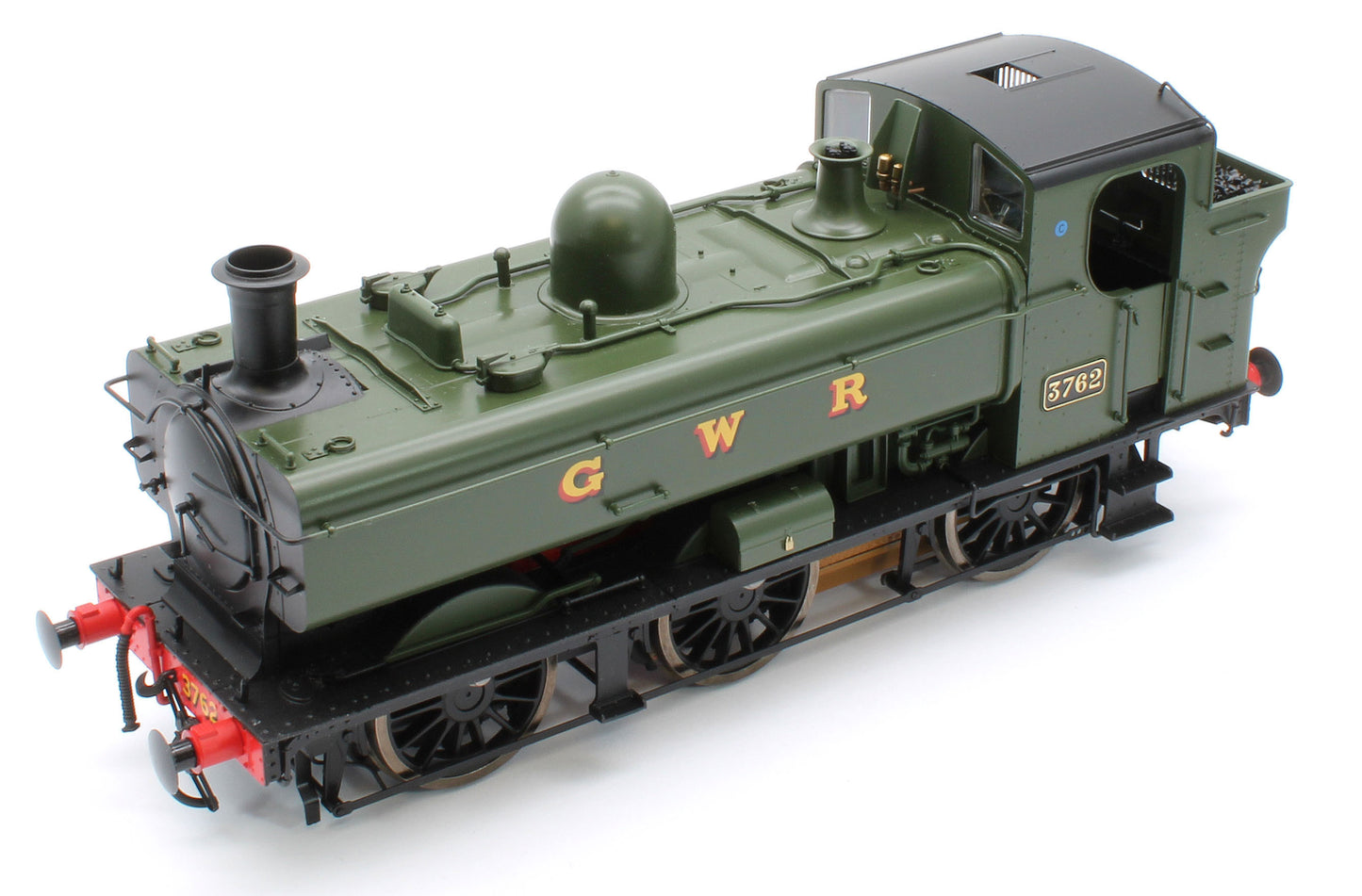 7S-007-015 Class 57xx Pannier 'GWR' Green 3762 - Steam Tank Locomotive
