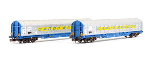 Pre-Owned IWA Hodall Van 'Sfins2' Twin Pack Cargowaggon Livery