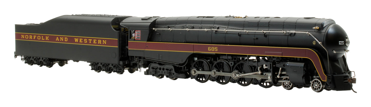 Pre-Owned 2552 Norfolk & Western Class J 4-8-4 Steam Locomotive - Road #605 - DCC Sound